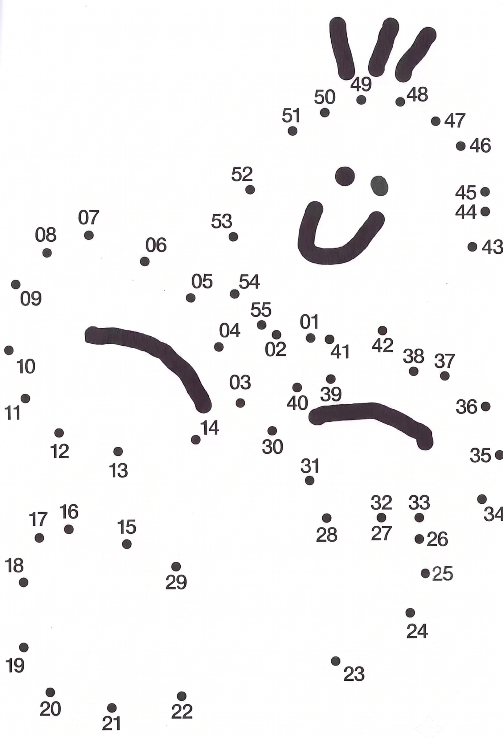 Dot-to-dot illustration